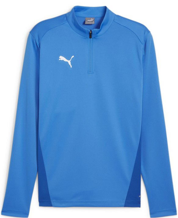 Pulover Puma teamGOAL Training 1/4 Zip Sweatshirt Modra | 658629-02