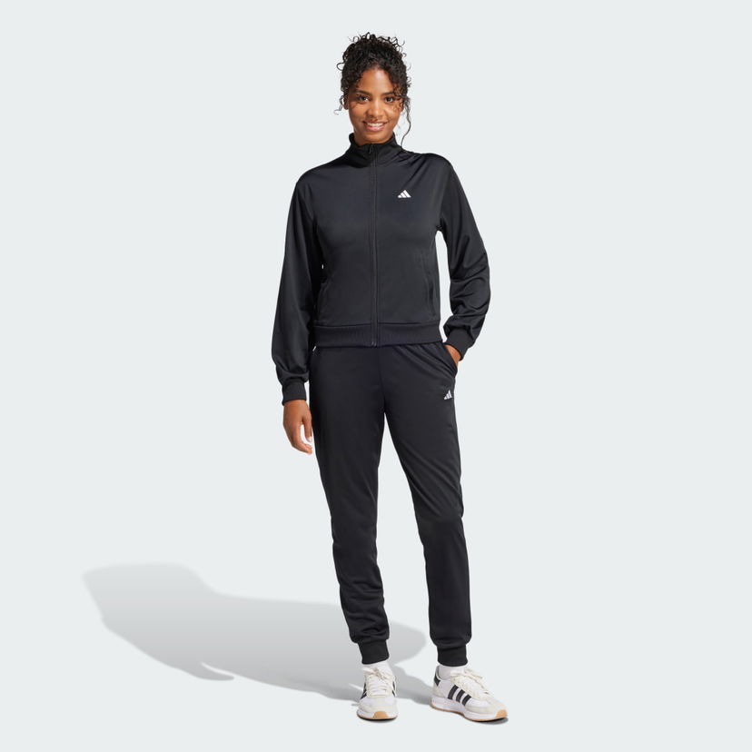 Trenirka adidas Performance Essentials Feel Cozy Track Suit Črna | JD4475