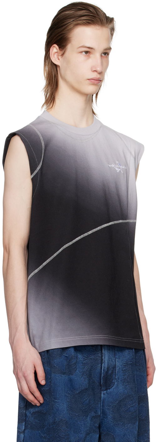 Majica brez rokavov Feng Chen Wang Feng Chen Wang Deconstructed Tank Top Siva | FMS17VS01, 1