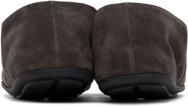 Superge in čevlji The Row Vincit Suede Slippers Siva | F2070-L40, 1