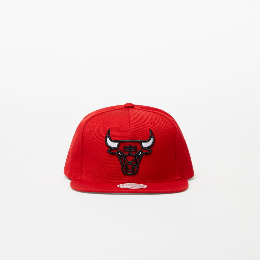 Kapa Mitchell & Ness Snapback NBA Team Ground 2.0 Snapback Bulls Rdeča | HHSS3256-CBUYYPPPRED1, 0