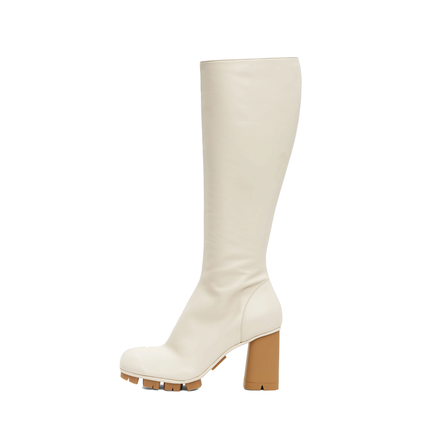 Superge in čevlji Bottega Veneta Shore Boots Bela | 796508 V4PS0