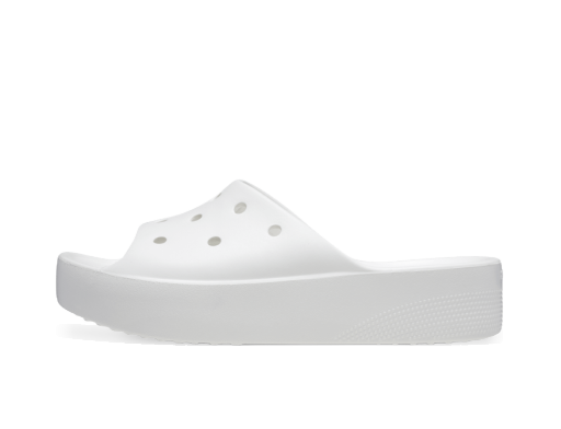 Superge in čevlji Crocs Classic Platform Slides Bela | 208180-100