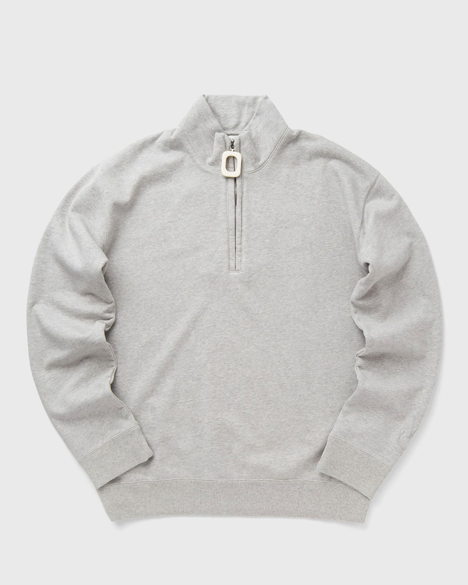 Pleteni pulover JW Anderson JW Anderson Half-Zip Sweatshirt Siva | JW0225-PG1632-905, 0