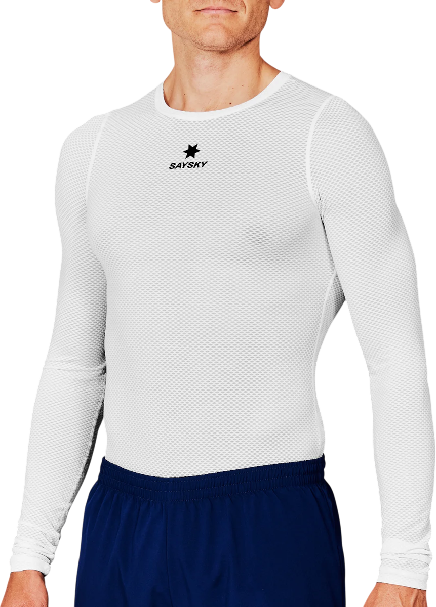 Majica Saysky Saysky Mesh Base Layer Long Sleeve T-Shirt Bela | xmrbl32c101, 0