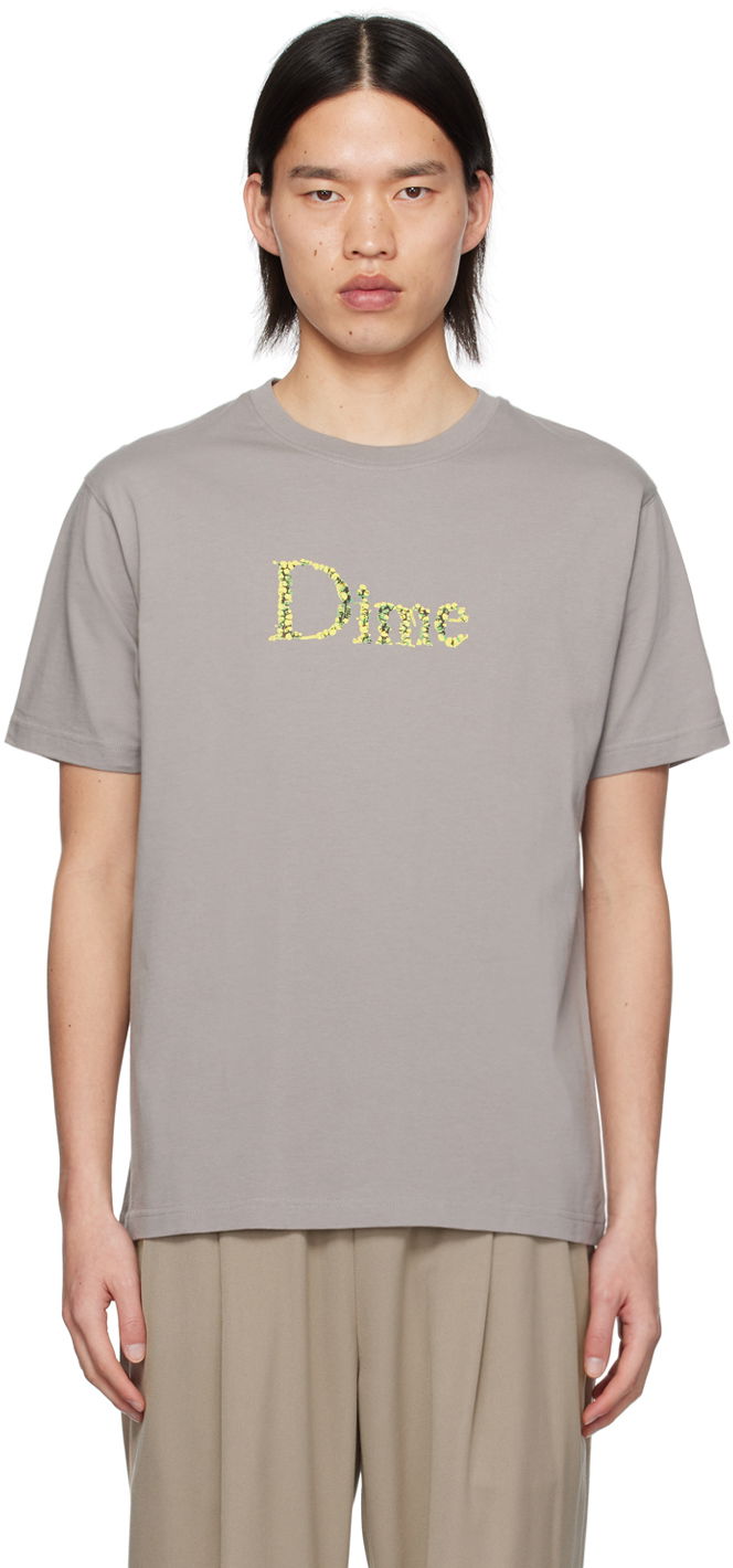 Majica Dime Gray Classic Skull T-Shirt Siva | DIMESP2421CHR, 0