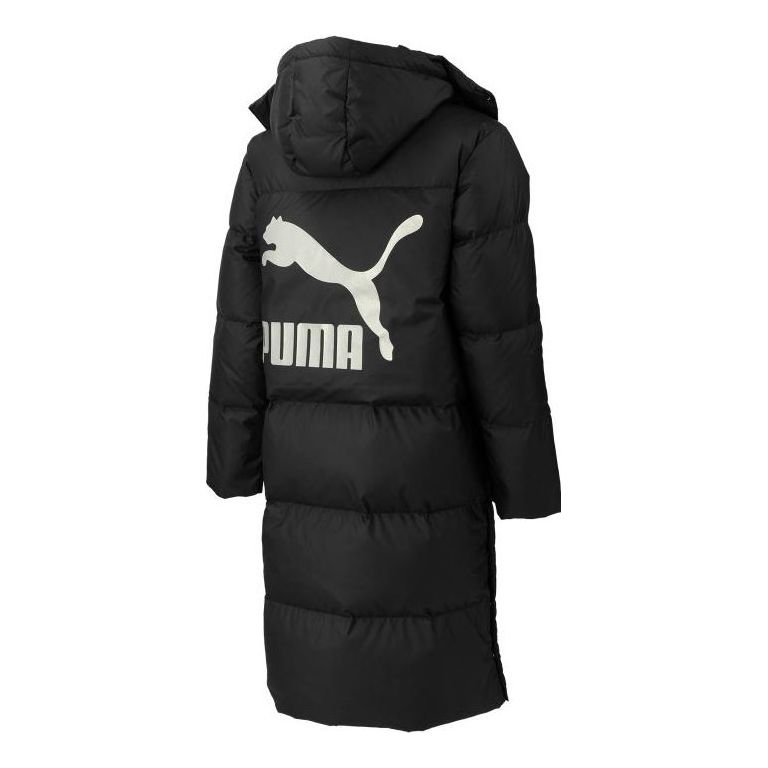 Puhovka Puma Teamliga Long Down Coat Črna | 539572-01