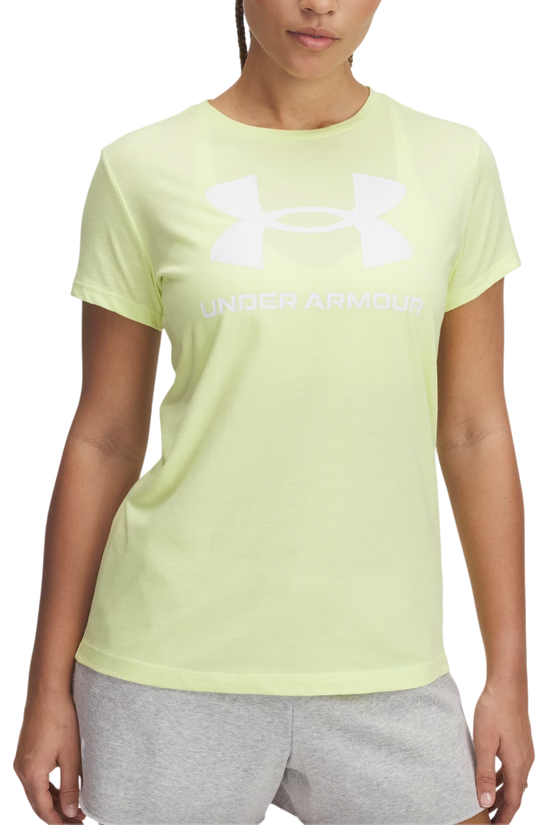 Majica Under Armour Under Armour Rival Logo Short Sleeve T-Shirt Rumena | 1356305-727