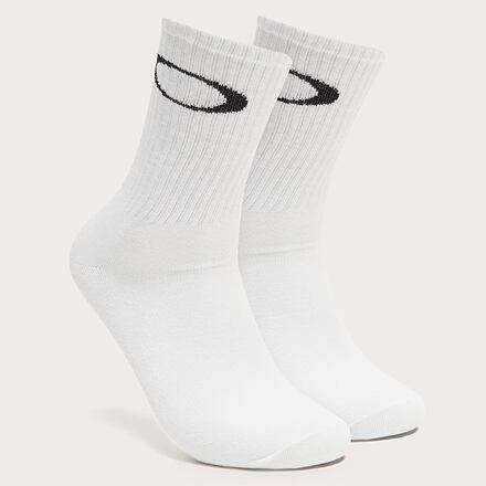 Nogavice OAKLEY Ellipse 3 pack Crew Sock Bela | FOS901624-100, 0
