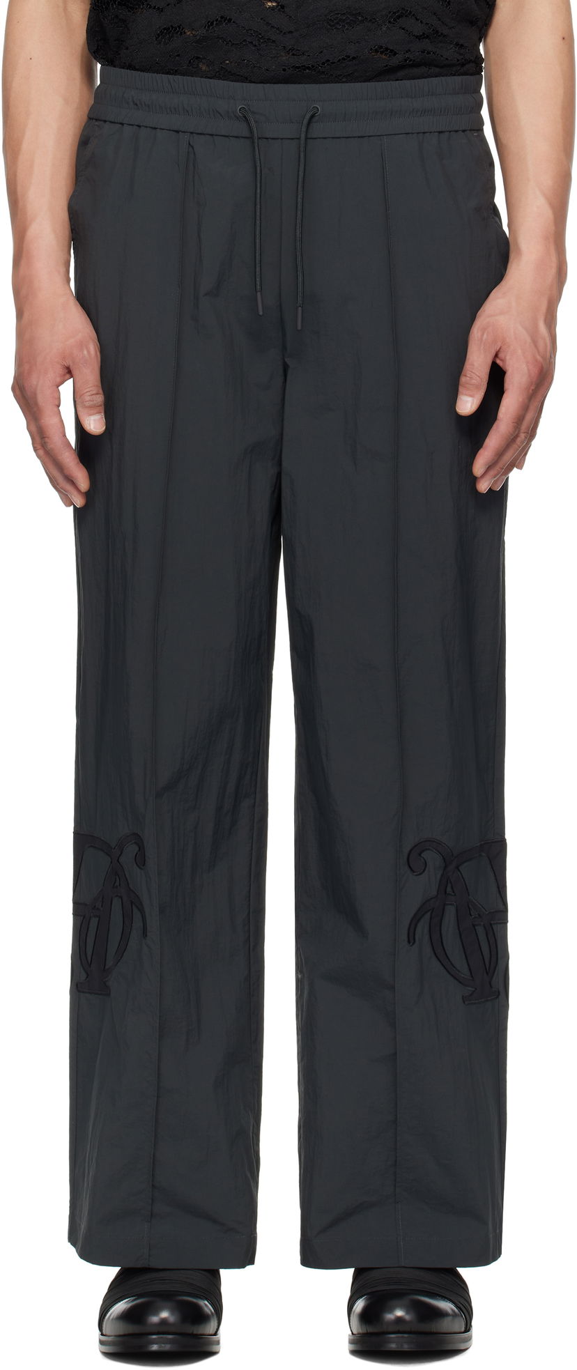 Trenirka Han Kjøbenhavn Han Kjobenhavn Straight-Leg Track Pants Siva | M-134462