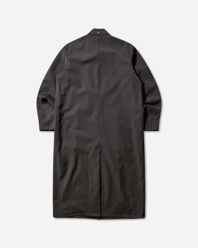 Plašči OUR LEGACY Cloak Carcoat Churchill Stripe Črna | M4251CC 001