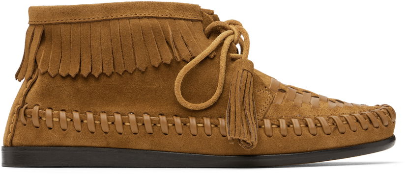 Superge in čevlji ISABEL MARANT Isabel Marant Felsa Suede Boots Rjava | MC0025FB-C2A05S
