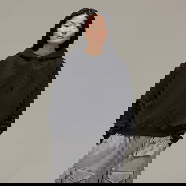 Pulover Y-3 Y-3 Brushed Terry Boxy Črna | JD9790, 1