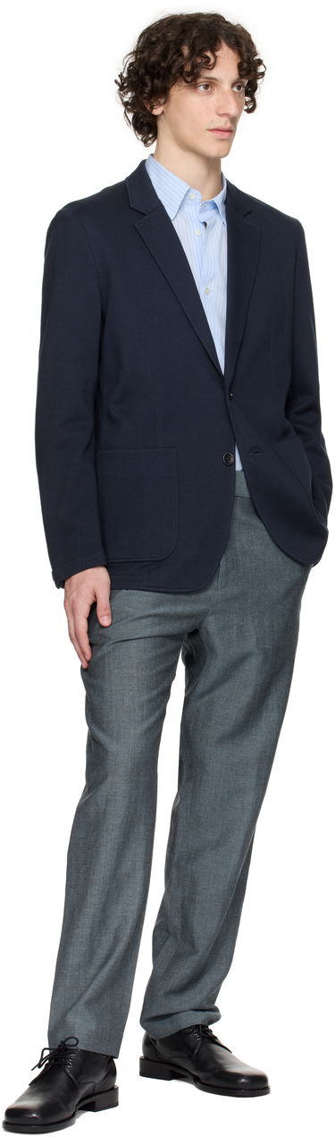 Hlače rag & bone rag & bone Evan Wool-Blend Trousers Siva | MBW25P7011DGML, 3
