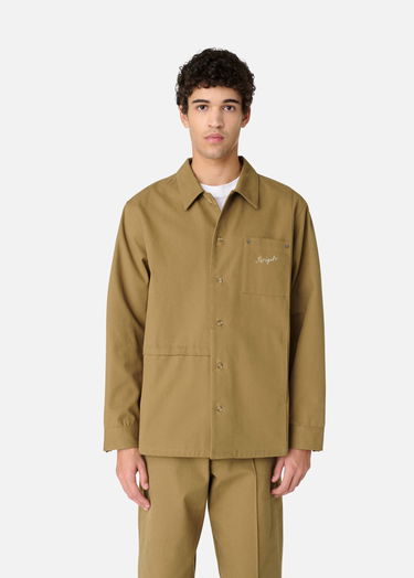 Srajce AXEL ARIGATO Canvas Overshirt Rjava | A2917001, 7