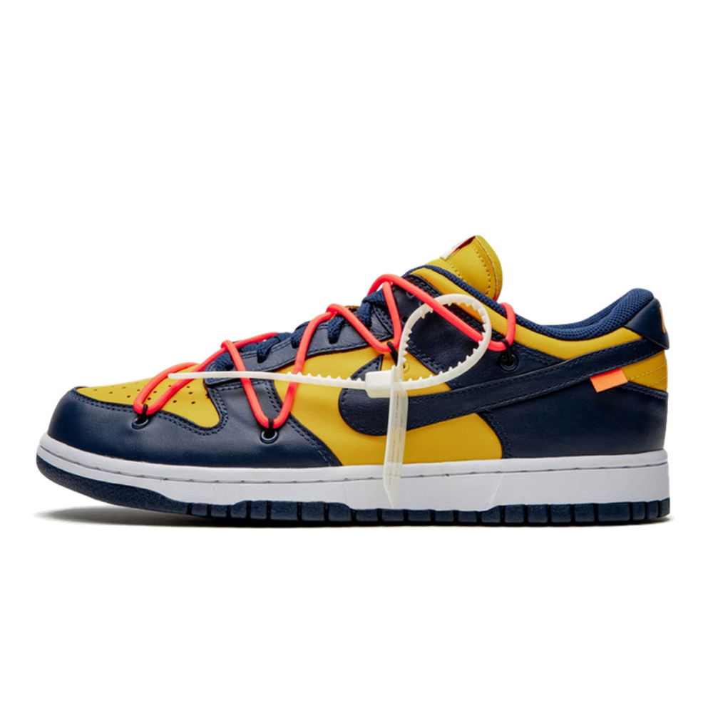 Superge in čevlji Nike Off-White x Dunk Low "University Gold" Večbarvna | CT0856-700, 0