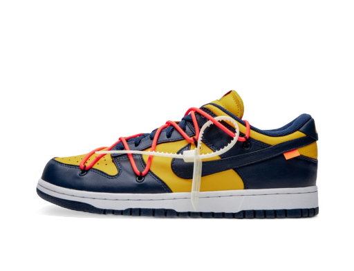 Superge in čevlji Nike Off-White x Dunk Low "University Gold" Večbarvna | CT0856-700