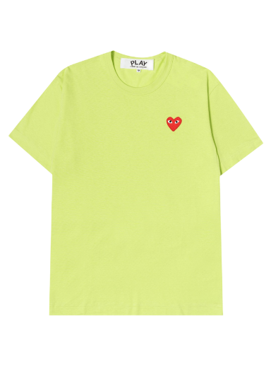 Majica Comme des Garçons PLAY Mini Heart Solid Tee Rumena | P1T2722