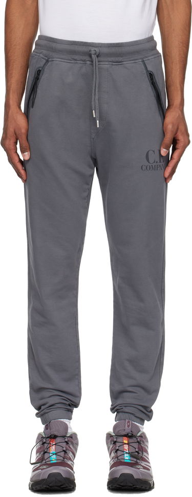 Trenirka C.P. Company C.P. Company Light Fleece Logo Sweatpants Siva | 18CMSP134A-002246G, 0