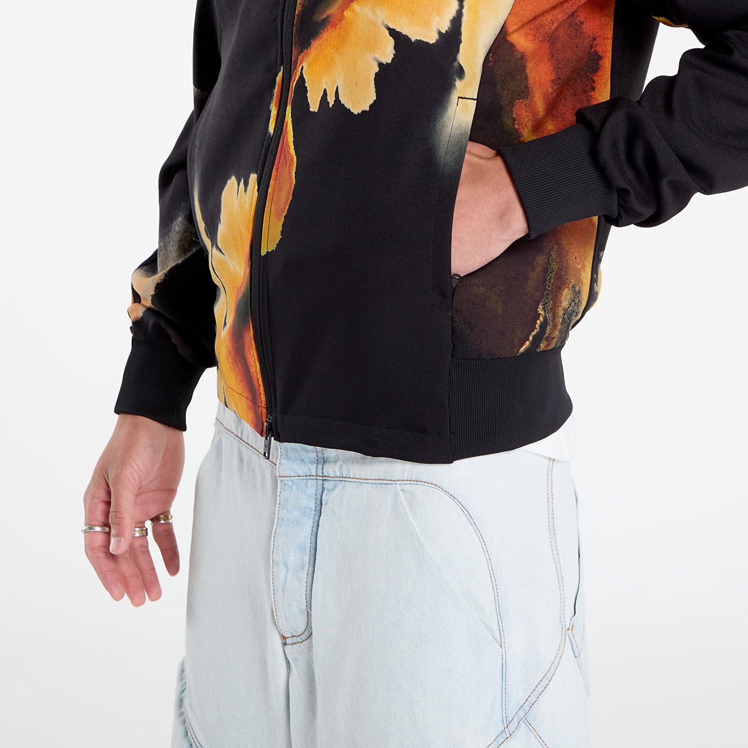 Pulover Y-3 Y-3 AOP Track Top Črna | KA9622, 1