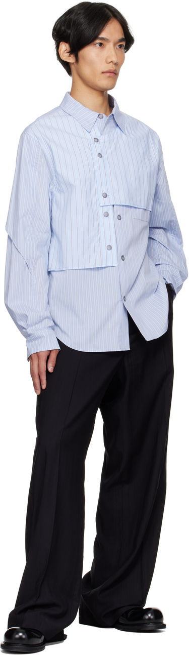 Srajce Andersson Bell Andersson Bell Layered Stripe Shirt Modra | atb1338m, 3