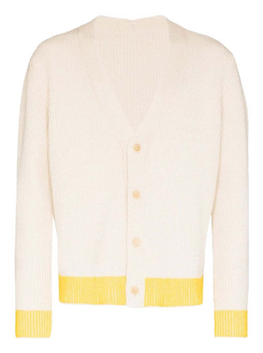 Pulover Jacquemus Le Cardigan Limone Bež | 225KN071-2068 150