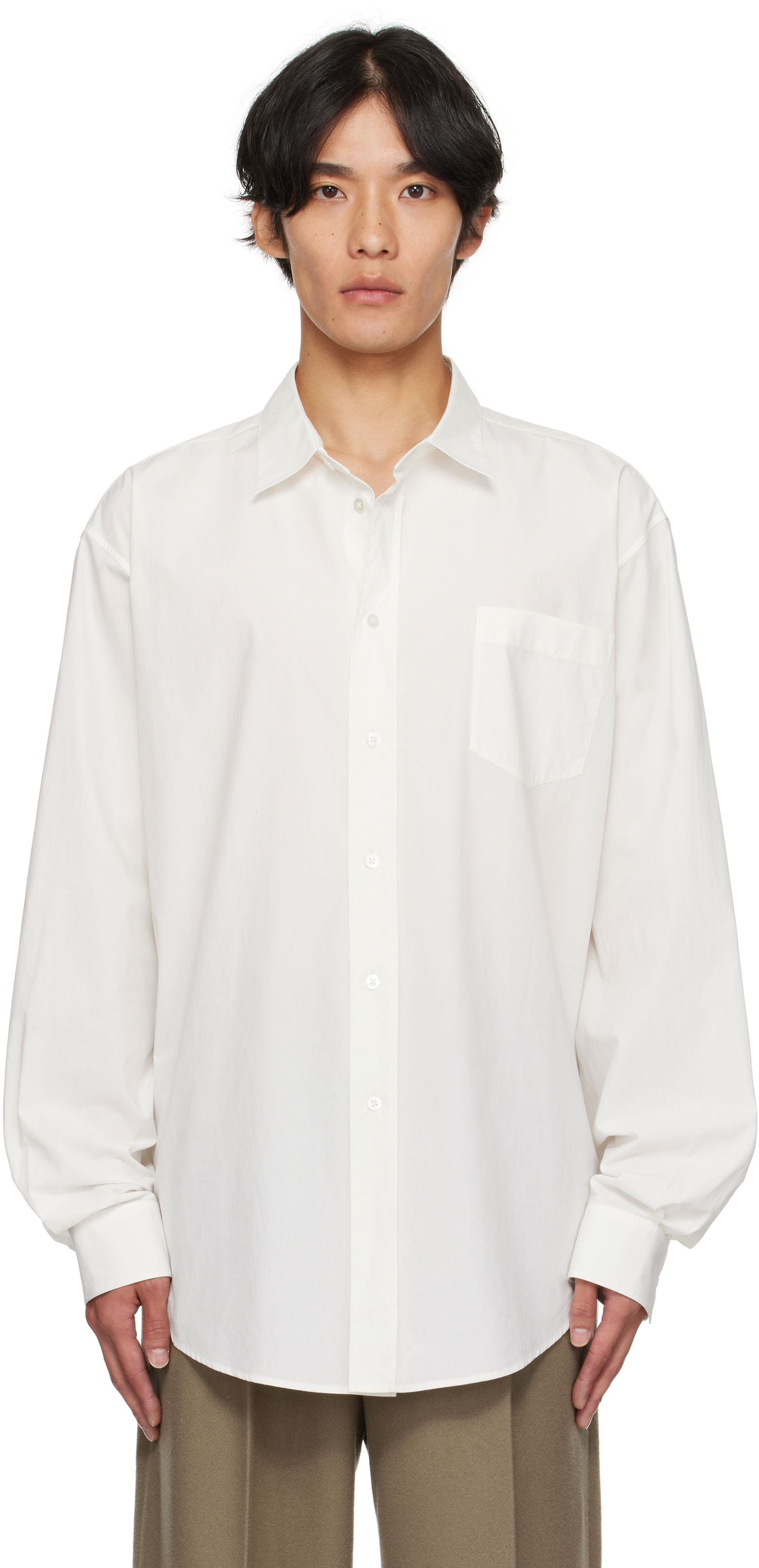 Srajce The Row The Row Thane Shirt Bela | 1131-W4075, 0