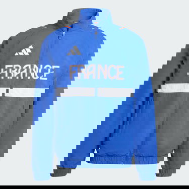 Jakna adidas Performance Team France Presentation Modra | IS5133, 4