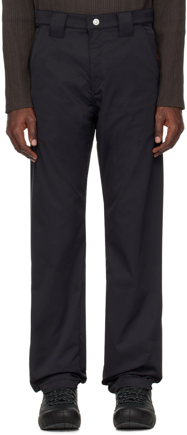 Hlače AFFXWRKS Curved Trousers Črna | SS24TR01