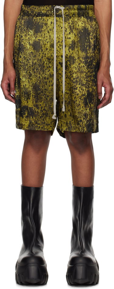 Kratke hlače Rick Owens Rick Owens Hollywood Boxers Shorts Zelena | RU01E5397 JP1, 0