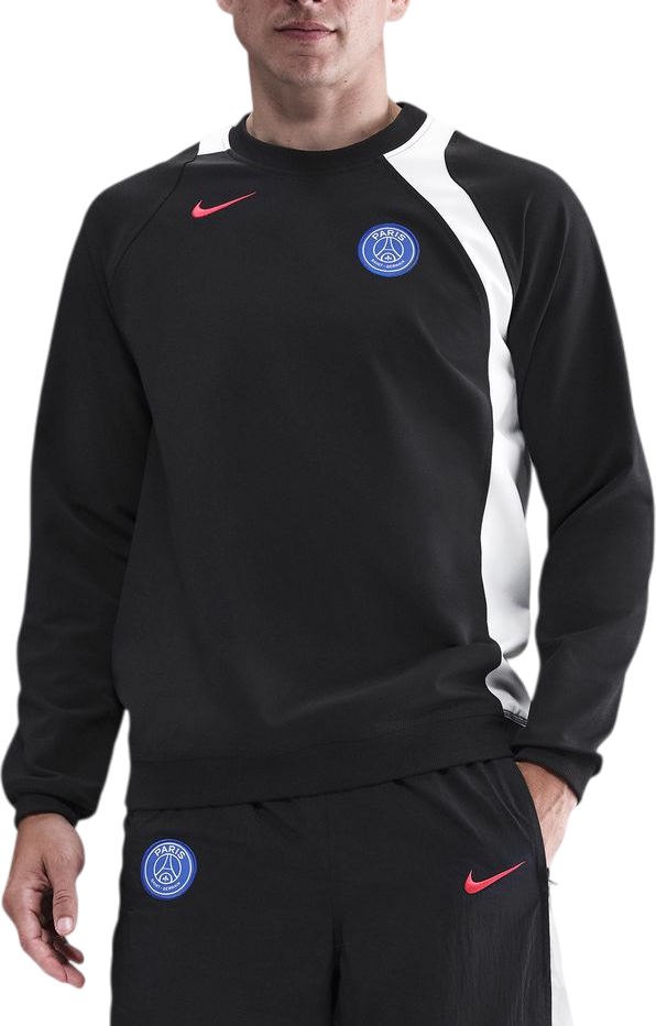 Pulover Nike Paris Saint-Germain Total 90 Soccer Crew-Neck Top Črna | hq9782-010