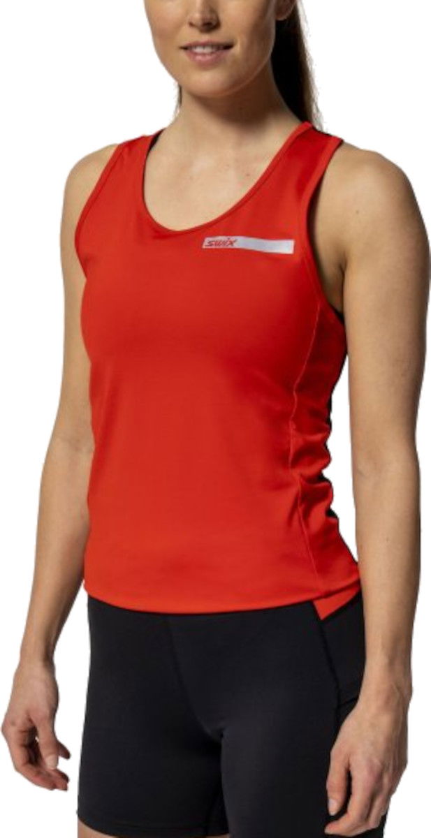 Majica brez rokavov SWIX Swix Roadline Tank Top Rdeča | 10024-23-99992