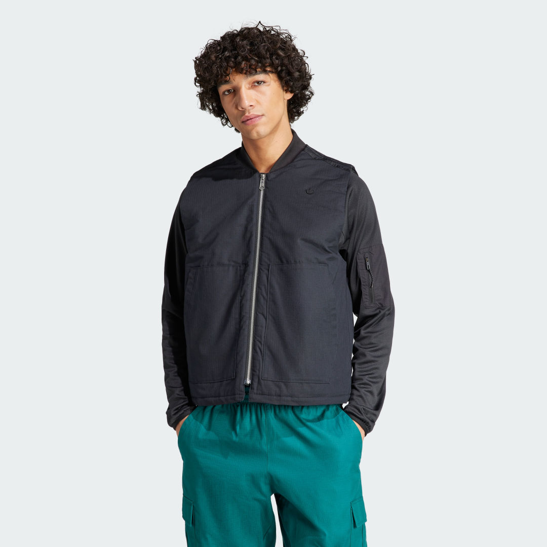 Telovnik adidas Originals Premium Essentials+ Vest Mornarica | IR7735, 0