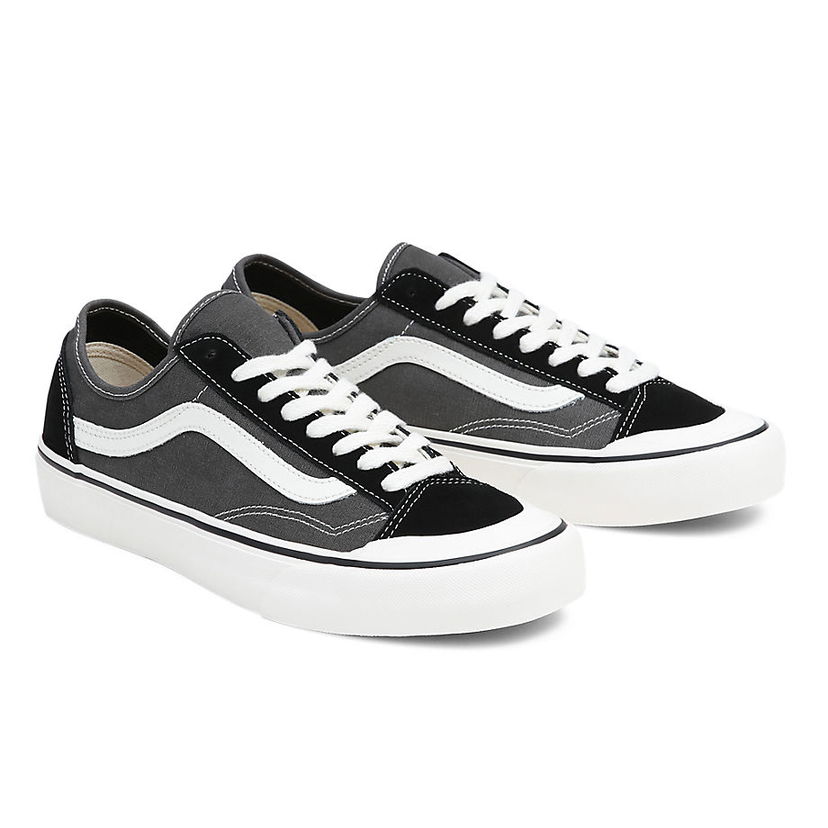 Superge in čevlji Vans Style 136 Decon Vr3 Salt Wash Črna | VN0A4BX9T5O