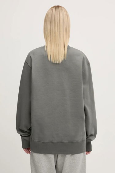 Pleteni pulover Filling Pieces Filling Pieces Gowtu Crewneck Sweatshirt with Applique Siva | 74533926002, 5