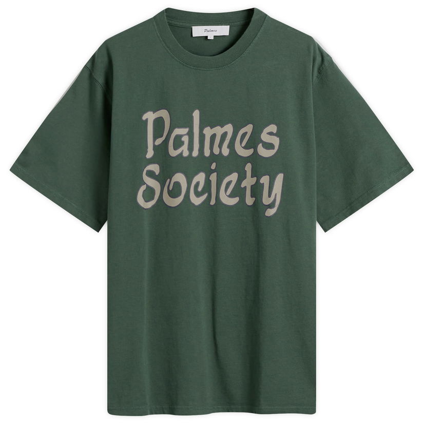 Majica Palmes Palmes Society T-Shirt, Size Small Zelena | P10-0040-777