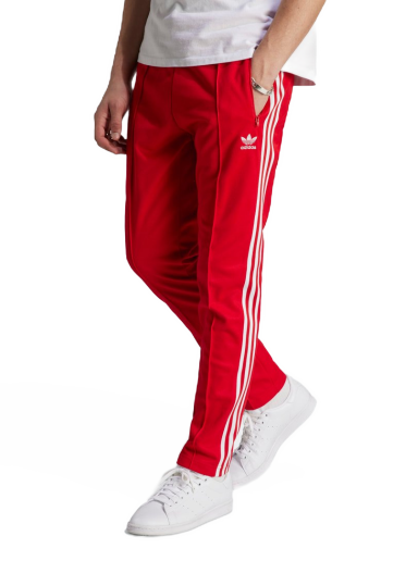 Trenirka adidas Originals Adicolor Classics Beckenbauer Track Pants Rdeča | IM4547