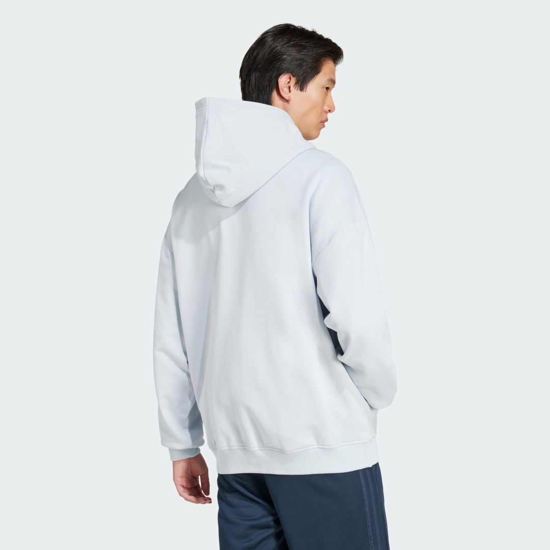Pulover adidas Performance Essentials Fleece Hoodie Modra | JD3300, 1