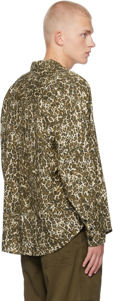 Srajce ISABEL MARANT Isabel Marant Cybilio Leopard Print Shirt Bež | CH01B-B4I03H, 2