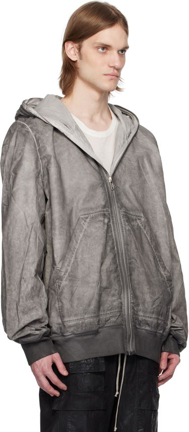 Bomber jakna Rick Owens Rick Owens DRKSHDW Hollywood Flight Bomber Jacket Siva | DU01E3772 PF, 1