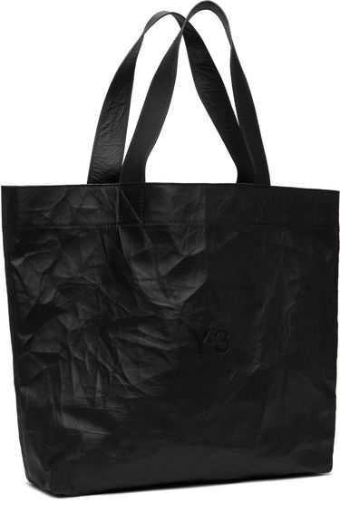 Tote bag Y-3 Y-3 Crinkled Tote Črna | JD2900, 4