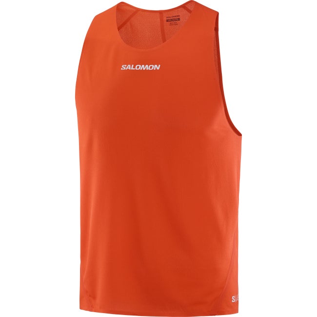 Majica brez rokavov Salomon S/LAB Speed Tank Top Rdeča | LC2693800, 1