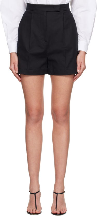 Kratke hlače Max Mara Max Mara Amburgo Tailored Shorts Črna | 2511141043600, 0