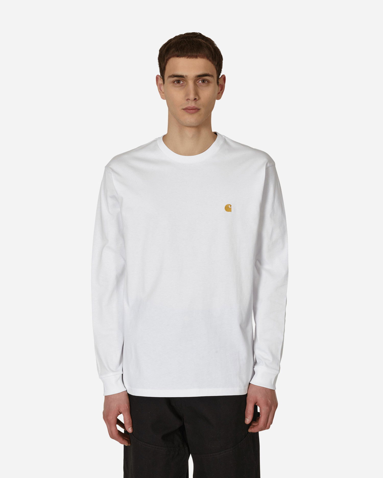 Majica Carhartt WIP Chase Longsleeve Bela | I026392 00R.XX, 0