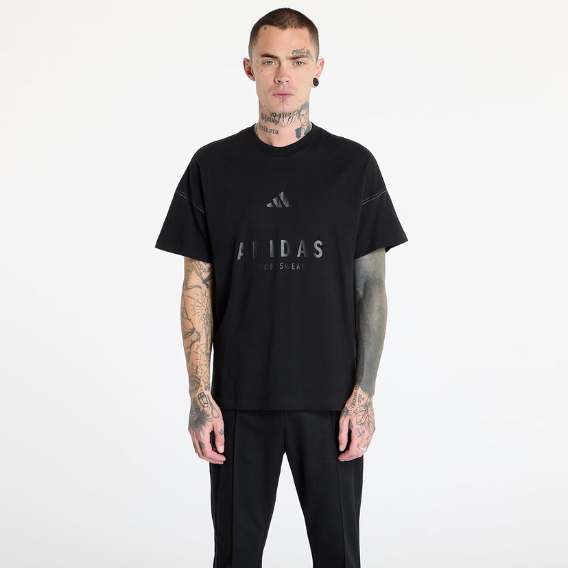 Majica adidas Performance Graphic Print T-Shirt Črna | JJ3658