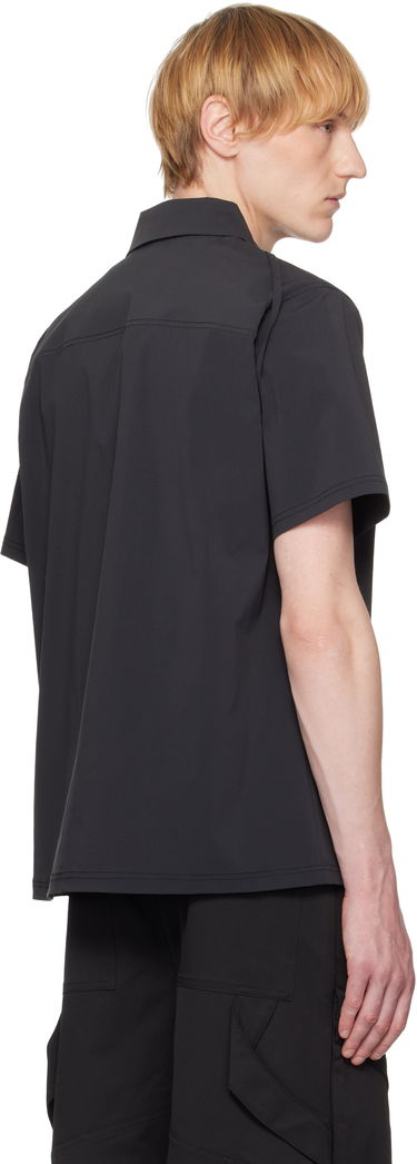 Srajce HELIOT EMIL Heliot Emil Purulence Technical Shirt Črna | SS25_M_05_042_BLK01_CO, 2