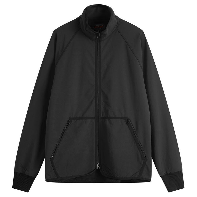 Vetrovka BEAMS Beams Plus Jersey Back Fleece Jacket, Size Small Črna | 3818-0001-139-19