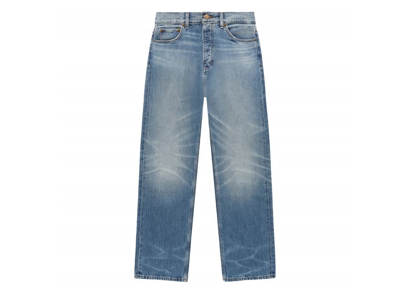 Kavbojke Fear of God Core Collection 5 Pocket Jean Medium Wash Modra | 130SU244110F
