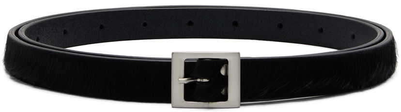 Pasovi Rick Owens Rick Owens Concordians Mini Stooges Pony-Hair Belt Črna | RR02E1479 LHL