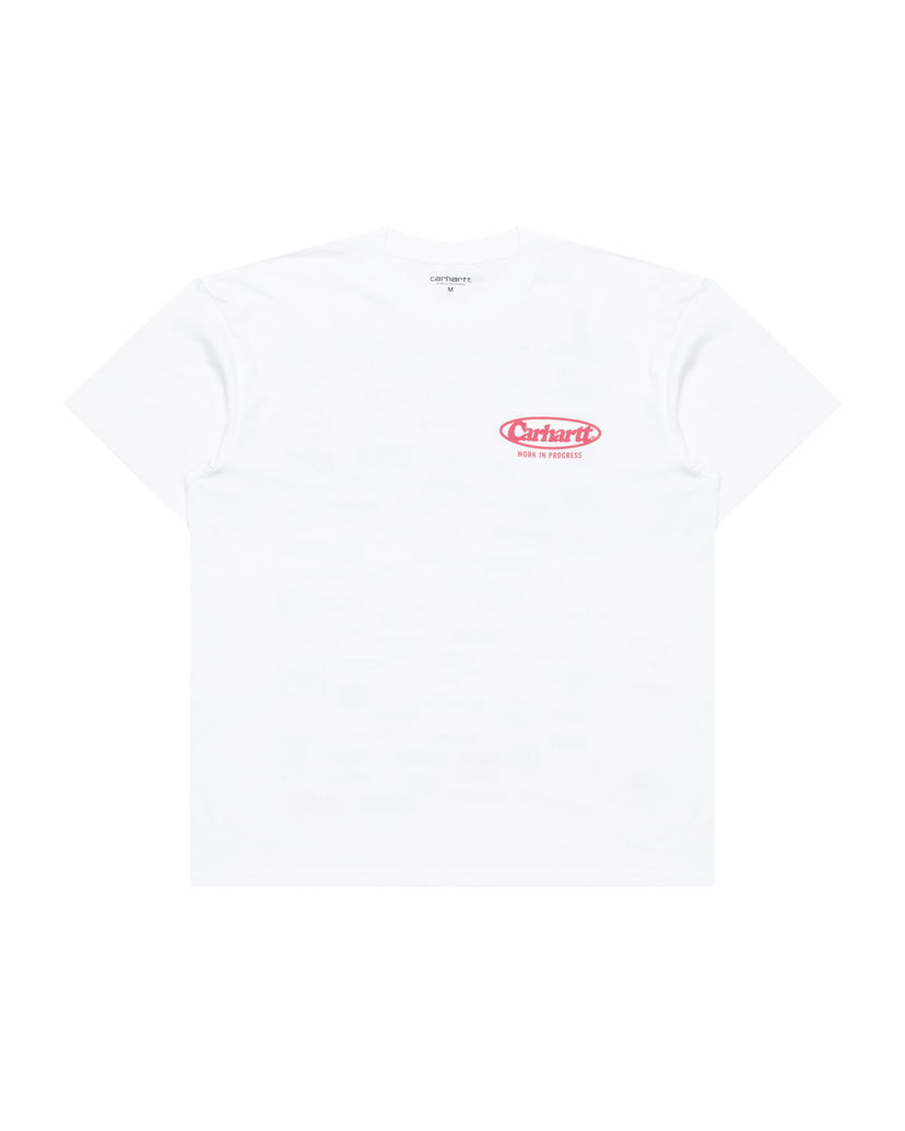 Majica Carhartt WIP Carhartt WIP Short Sleeve Logo T-Shirt Bela | I034643-02XX